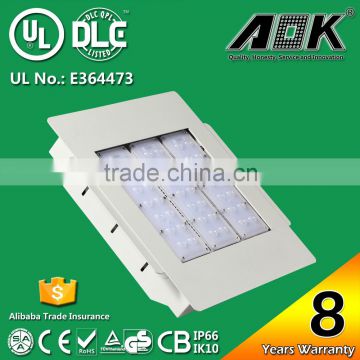 Outdoor and Indoor Waterproof LM79 DLC EMC LED Gas Station Light 120W