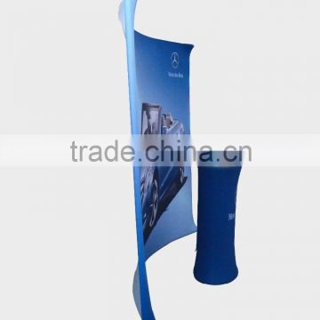 custom size curved display stand heat transfer printing
