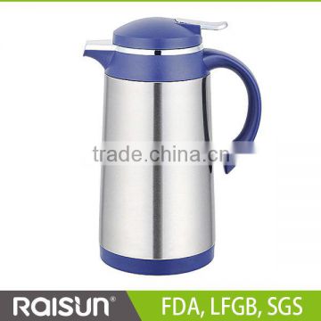 2014 high vacuum hot sell double wall stainless steel kettle with long spout 200ML 1500ML 1800ML
