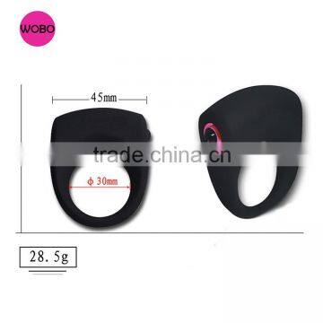 Silicone Vibrating Cock Ring sex toys E015A