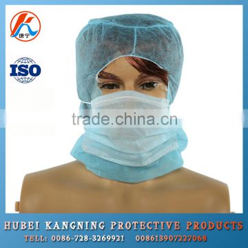 Hot selling custom disposable surgical hood with mask