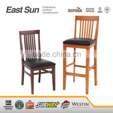 Factory price wooden chair restaurant chair solid beech wood chair