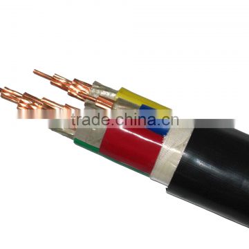 multicore control cable, Copper conductor PVC insulated PVC sheathed copper wire braided multicore control cable