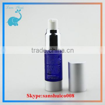airless serum bottles for beauty parlor withy printing