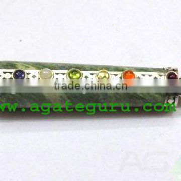 7 Chakra Green Aventurine Healing Stick : Wholesale prices