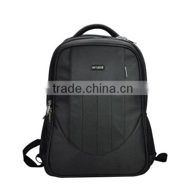 black durable fabric man shoulder laptop backpack bag