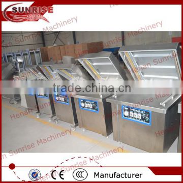 Double chamber meat vacuum packing machine