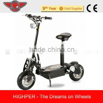 1000W 36V Adult Electric Scooter with 12" Wheels (HP107E-B)