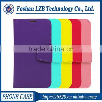 Factory price pu leather flip cover case for Sony Xperia Z1mini Z3mini