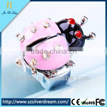 Fashion lovely scarab jewelry quartz finger gift watch