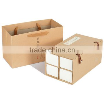 OEM customized paper gift packaging box with new design