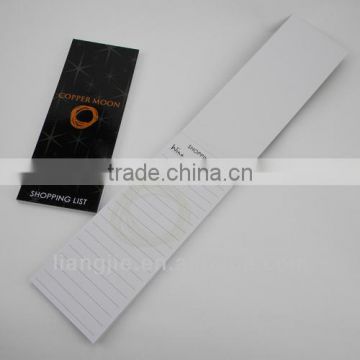paper stationery shopping list notebook