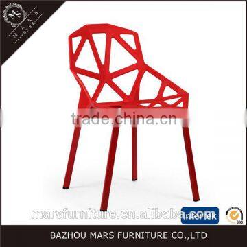 Modern design cheap plastic restaurant chairs for sale