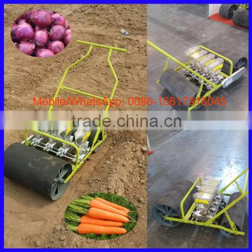 Four line manual onion planting machine