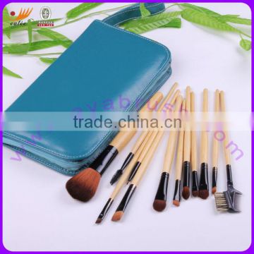 Best seller Makeup Brush Set with Animal or Nylon Hair Tip and Wooden Handle