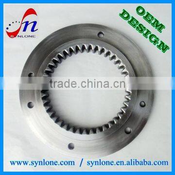 High quality high precision internal gear ring with 100% inspection