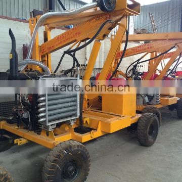 Pile Driver for solar plant pile driving