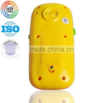2015 new hot mobile phone toy for kids from icti approved manufacturer OEM&ODM cellphone toy with music for baby