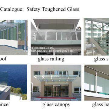 CE SGCC CSI certification of toughened glass  Flooring and staircases