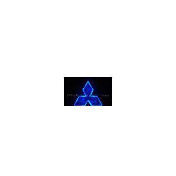 Mitsubishi Emblems/Blue LED Car Rear Logo Light for Mitsubishi