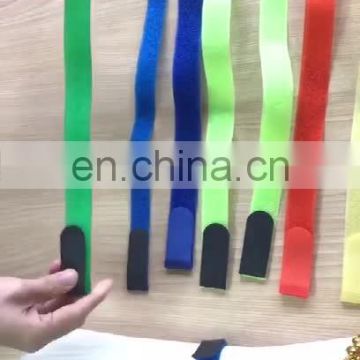 Gold supplier plastic buckle flexible nylon bundling strap with custom packing