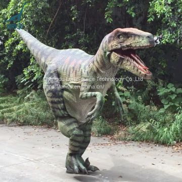 LORISO1216 New material realistic professional adult raptor dinosaur costume