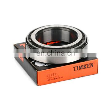 timken taper sets SET411 47686/47620 inch tapered roller bearing rear axle inner bearing 47686 47620