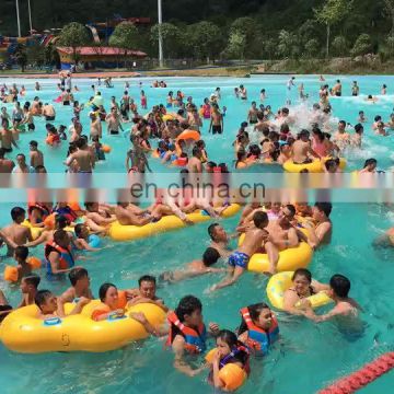 Water Park 0.75mm PVC Single Tube Water Slide Inflatable Lazy River Floating