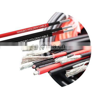 XLPE DC PV cable TUV PV1-F 2.5mm2 4mm2 6mm2 10mm2 solar cable