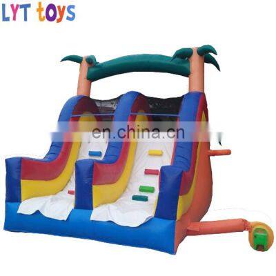 China manufacturer PVC tarpaulin inflatable castle slide for sale