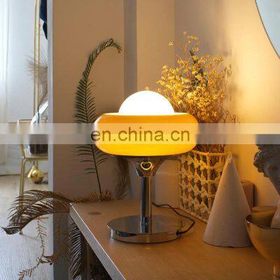 Modern Minimalist LED Table Lamp Living Room Desk Light Creative Egg Tart Table Lights For Indoor Bedroom Decoration