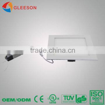 ultra-thin led panel light 3W 6W 9W 12W 15W 18W 24W Dimmable Ac220v 12v Round Led Flat Panel Ceiling Light gleeson