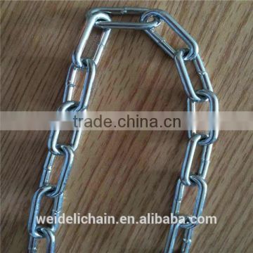 zinc plating galvanized single jack chain