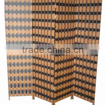 hoe sale100% handmade weave practical cheap paper screen room divider wholesale