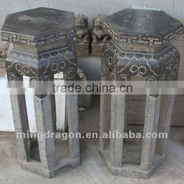 Chinese antique furniture Garden seat Stone Stool