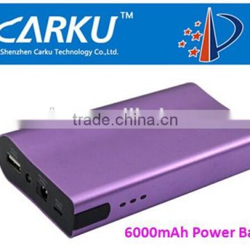 Best selling 6000mAh 14V10A, 5V2A Input power bank / portable phone charger