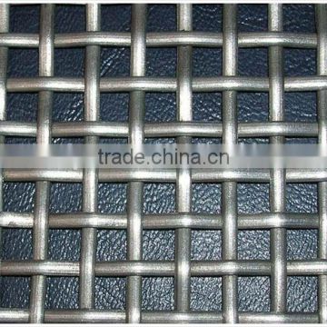 Top quality square decorative Stainless Steel Woven crimped wire mesh