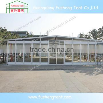 Inflatable Clear Tent With Construction Membrance Roof