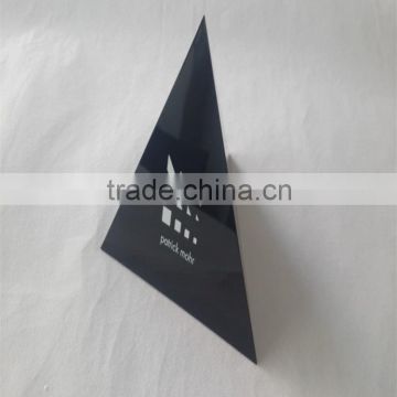 Hot Sale Acrylic Black Triangle Craft