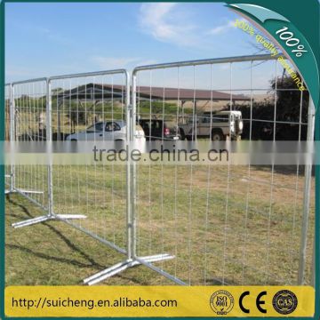 Australia Retractable Galvanized Temporary Movable Fence (Factory)