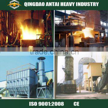 Foundry dust remove solution induction furnace dust collector