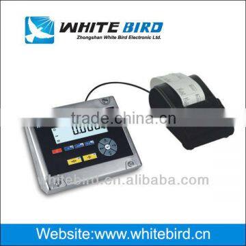 I30S, weight indicator with printer, RS 232C, stainless steel construction, high quality