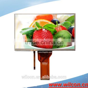 9inch 250nits 800*480 RGB interface tft Resistive touch screen display module with RTP