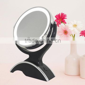 10x Magnifying Double Sided LED Lighted Makeup Mirror