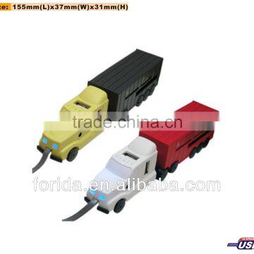 Truck style usb 2.0 hub combo card reader driver with usb cable