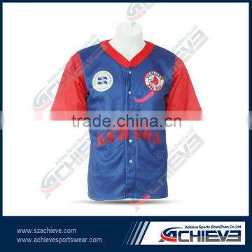 Colorful design custom baseball uniform supplier