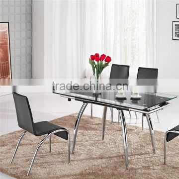 L808C Extendable Coffee Table with Glass Top