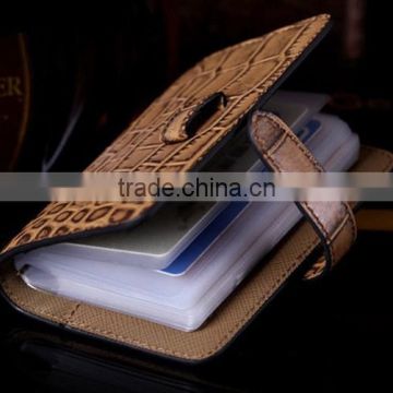 Made in China hot sale concise business PVC card holder