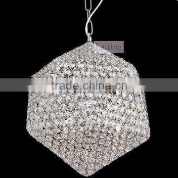 Diamond-shape Clear Crystal Chandelier from Zhongshan City