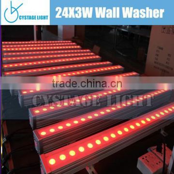 24X3W Promotional Colorful LED Wall Washer Uplighting